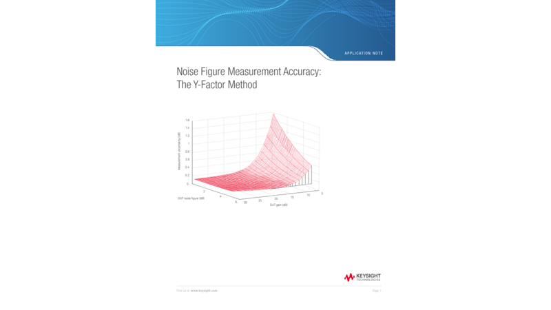 Noise Figure Measurement Accuracy: The Y-Factor Method